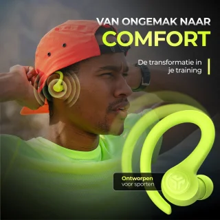 JLAB GO Sport Draadloze Oordopjes Geel