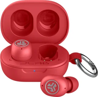 JLab JBuds Mini ANC draadloze oordopjes - rood