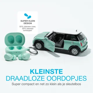 JLab JBuds Mini Bluetooth Draadloze Oordopjes Mint