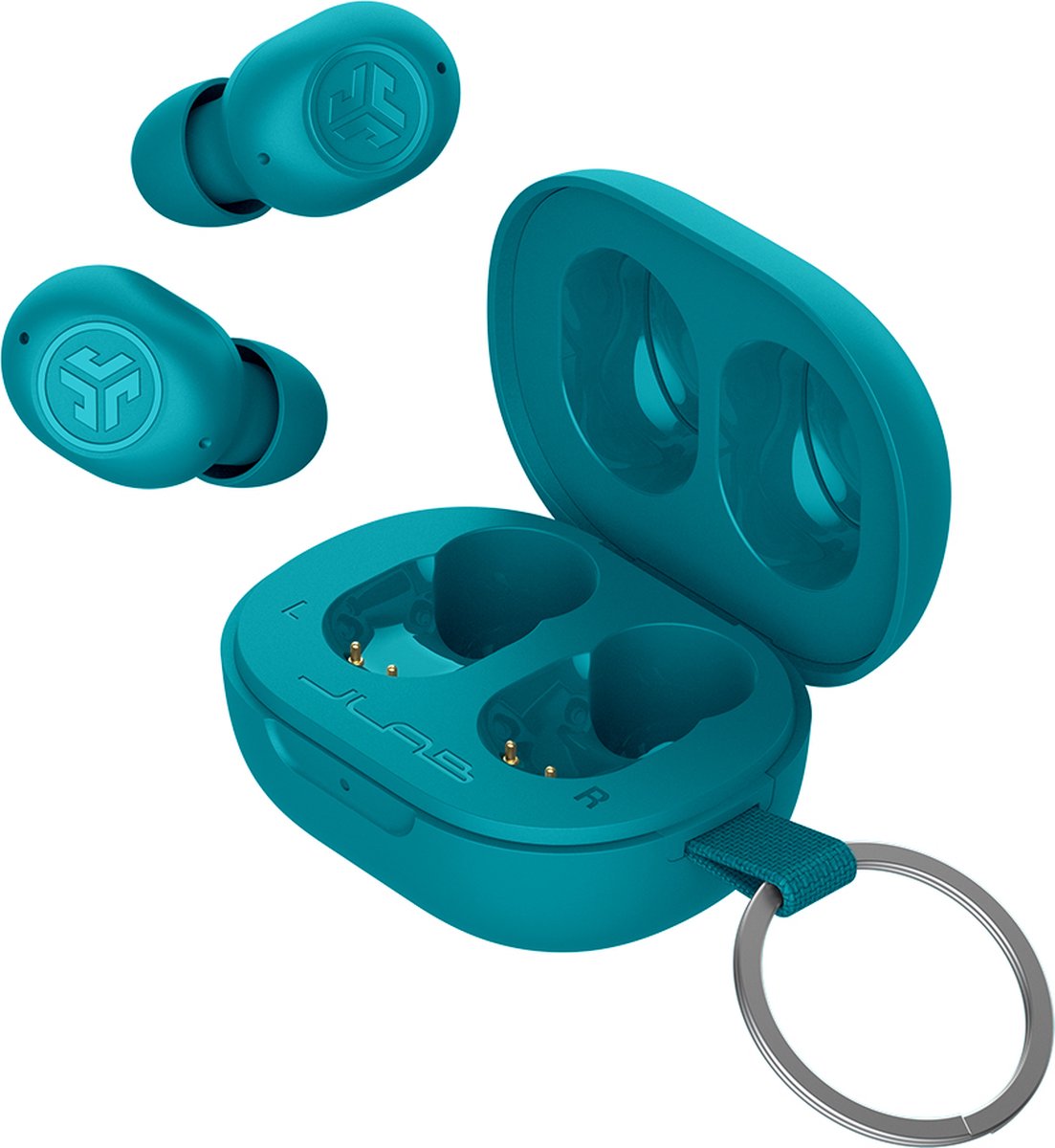 JLab JBuds Mini Draadloze Oordopjes Aqua