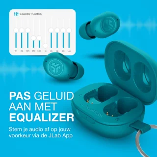 JLab JBuds Mini Draadloze Oordopjes Aqua