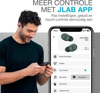 JLab JBuds Mini draadloze oordopjes groen