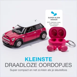JLab JBuds Mini Draadloze Oordopjes Roze