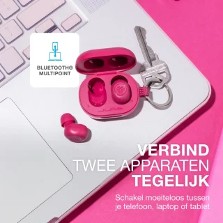JLab JBuds Mini Draadloze Oordopjes Roze