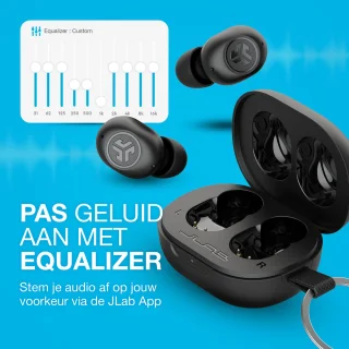 JLab JBuds Mini draadloze oordopjes zwart