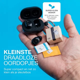 JLab JBuds Mini draadloze oordopjes zwart
