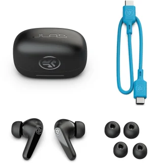 JLAB Jbuds Pods ANC Draadloze Oordopjes Zwart