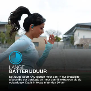 JLAB JBuds Sport ANC 4 Draadloze Oordopjes Groen