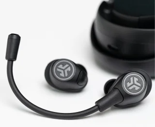 JLab Work Buds Draadloze Bluetooth Oordopjes met Boommicrofoon