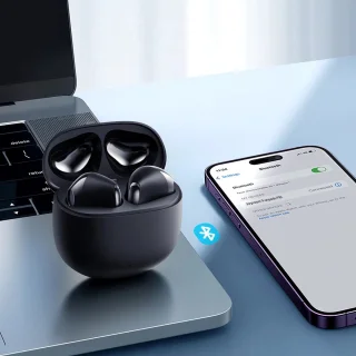 Joyroom Funpods Series JR-FB1 TWS Bluetooth hoofdtelefoon zwart