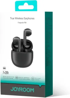 Joyroom Funpods Series JR-FB1 TWS Bluetooth hoofdtelefoon zwart