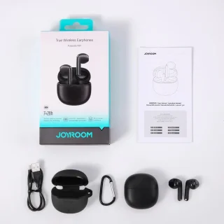 Joyroom Funpods Series JR-FB1 TWS Bluetooth hoofdtelefoon zwart
