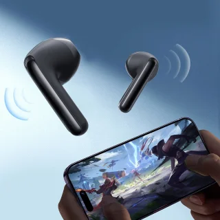 Joyroom Funpods Series JR-FB1 TWS Bluetooth hoofdtelefoon zwart