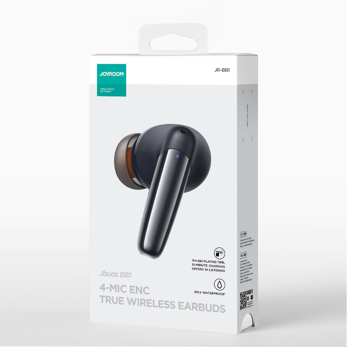 Joyroom Jbuds True Wireless In-Ear Zwart