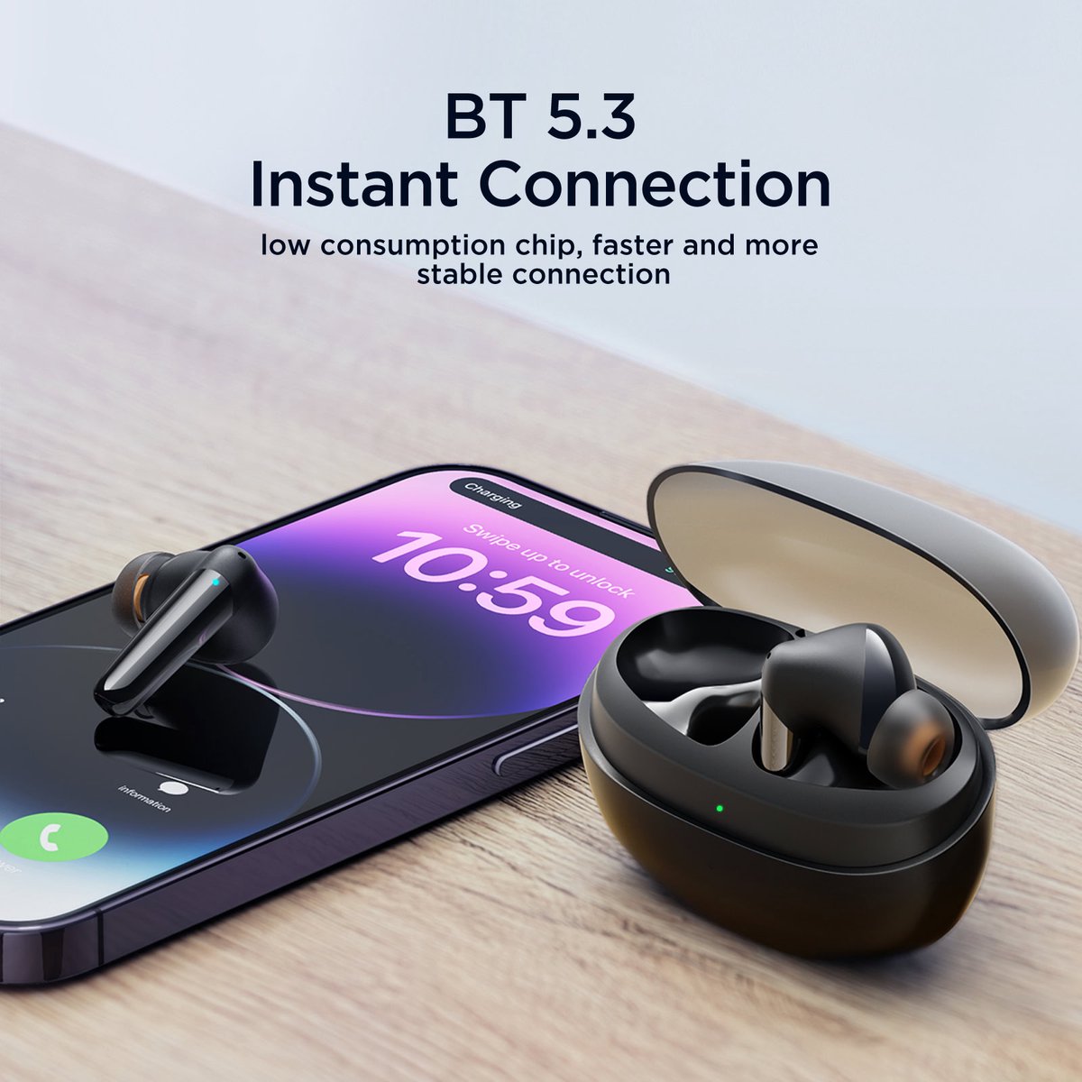 Joyroom Jbuds True Wireless In-Ear Zwart