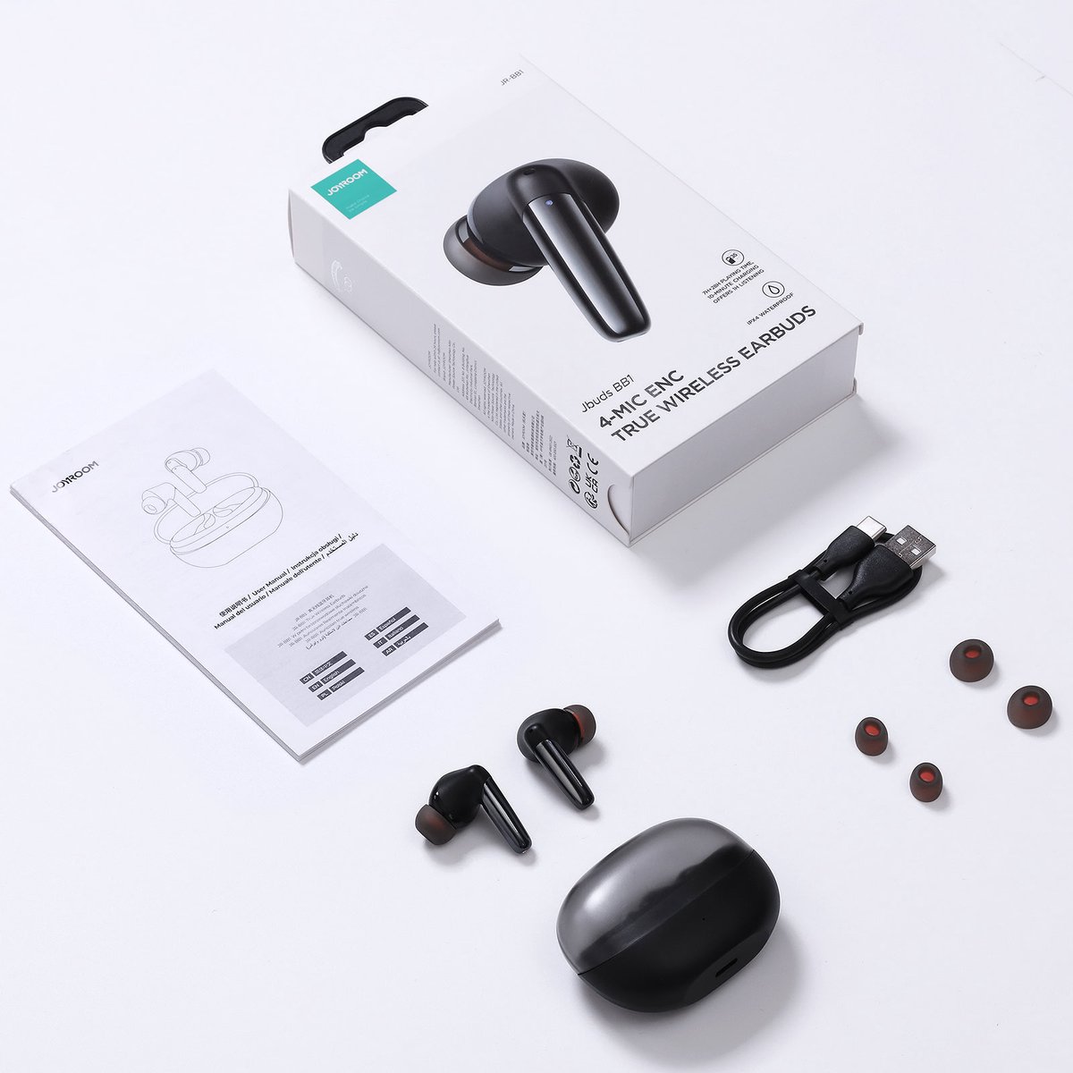 Joyroom Jbuds True Wireless In-Ear Zwart