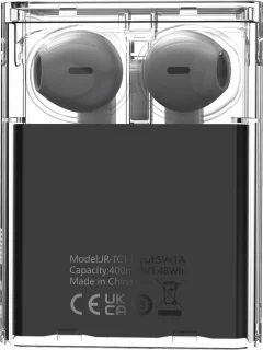 Joyroom JR-TC1 IceLens TWS draadloze hoofdtelefoon zwart