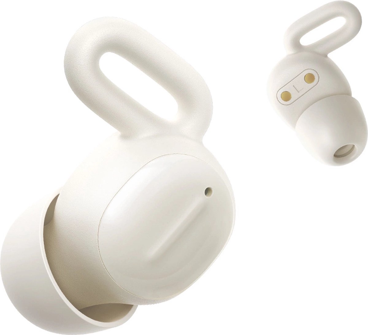 Joyroom JR-TS1 Cozydots Series draadloze Bluetooth hoofdtelefoon wit