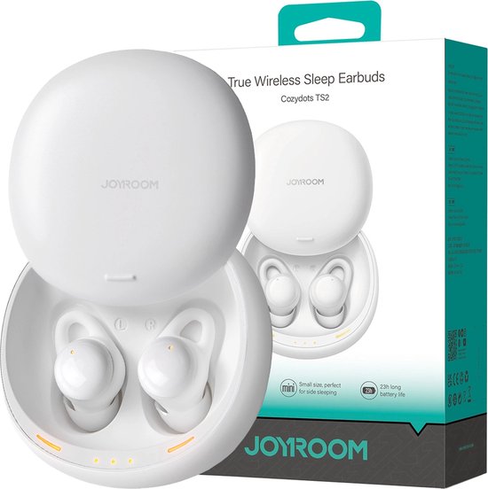 Joyroom JR-TS2 Cozydots TWS draadloze hoofdtelefoon wit
