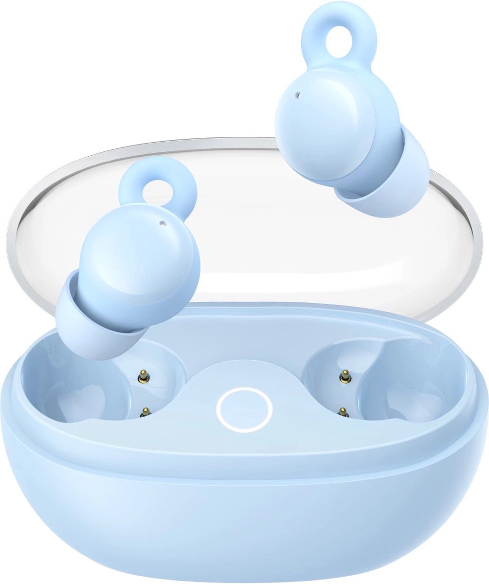 Joyroom JR-TS3 draadloze in-ear hoofdtelefoon blauw