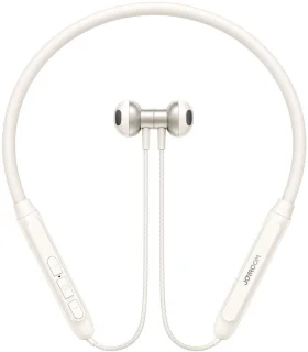 De Joyroom Neckband Draadloze Oordopjes – Beige in één oogopslag