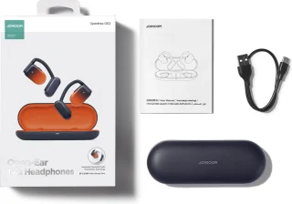 Joyroom Open Ear Draadloze Bone Conduction Oordopjes Blauw