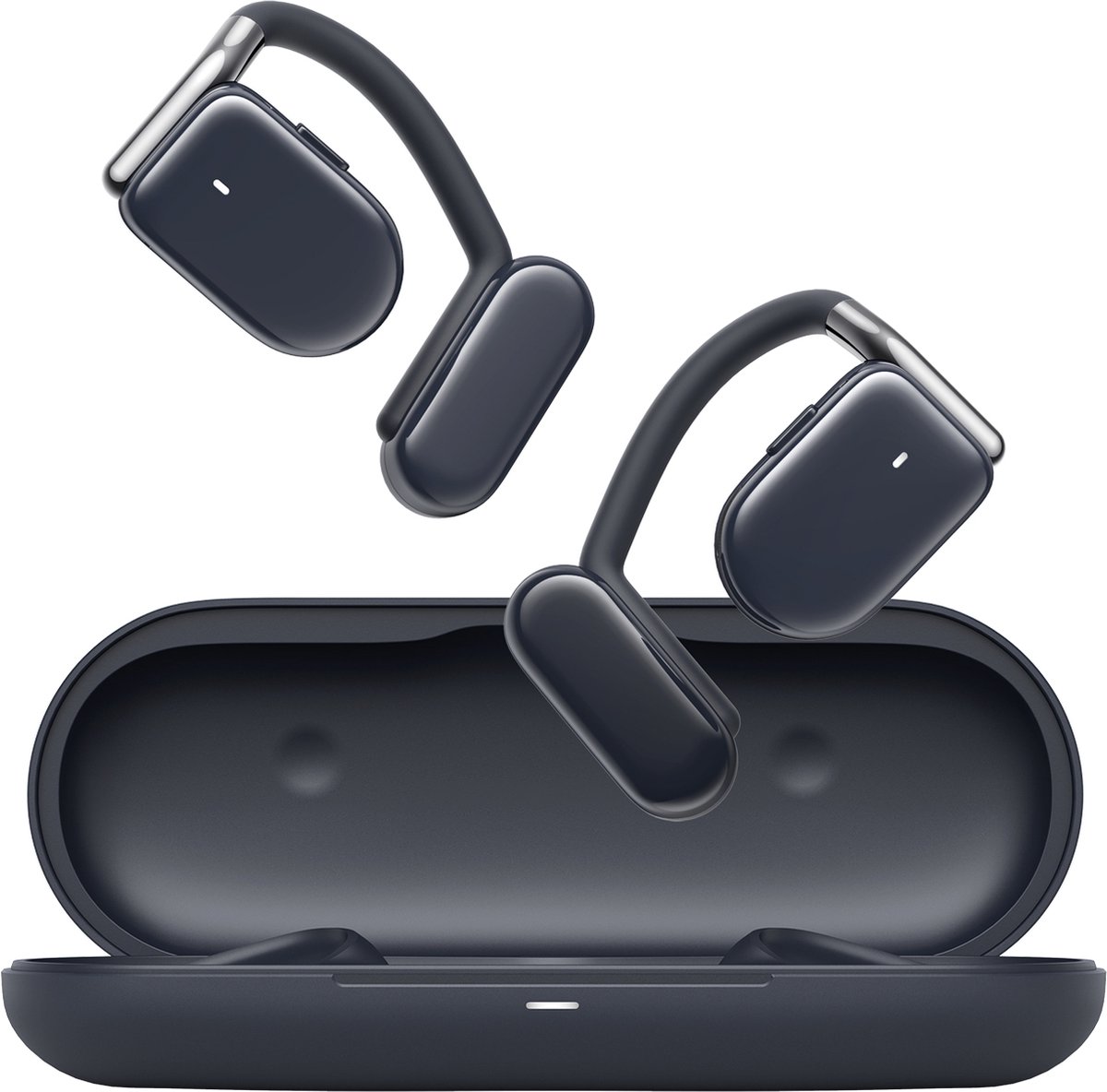 Joyroom Open Ear Draadloze Bone Conduction Oordopjes Donkerblauw
