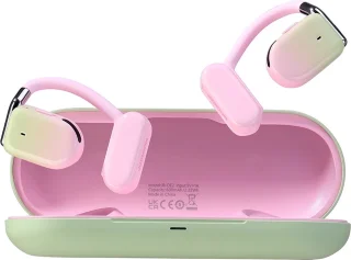 Joyroom Open Ear draadloze bone conduction oordopjes roze
