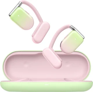 Joyroom Open Ear draadloze bone conduction oordopjes roze