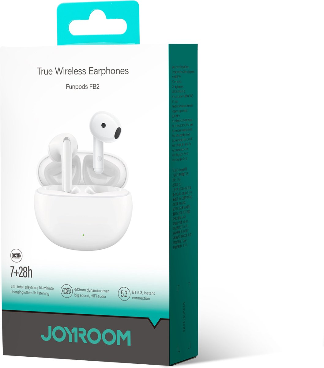 Joyroom Pro Bluetooth Oordopjes Wit