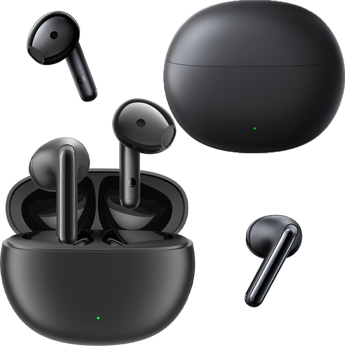Joyroom Pro Bluetooth Oordopjes Zwart