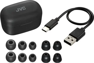 JVC HA-A25T Draadloze Oordopjes Zwart