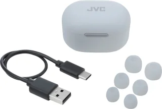 JVC HA-A30T-W True Wireless oordopjes wit