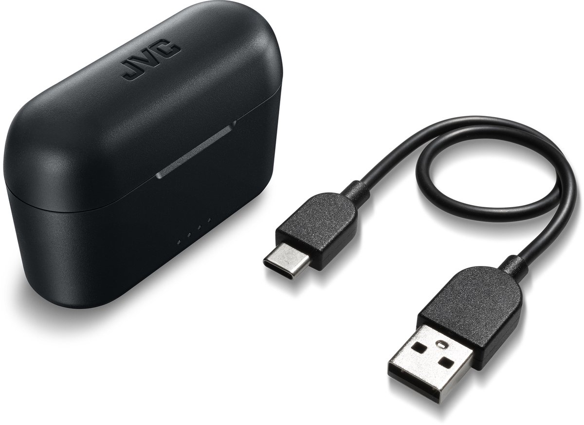 JVC HA-A3T-B True Wireless oordopjes zwart