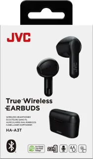 JVC HA-A3T-B True Wireless oordopjes zwart