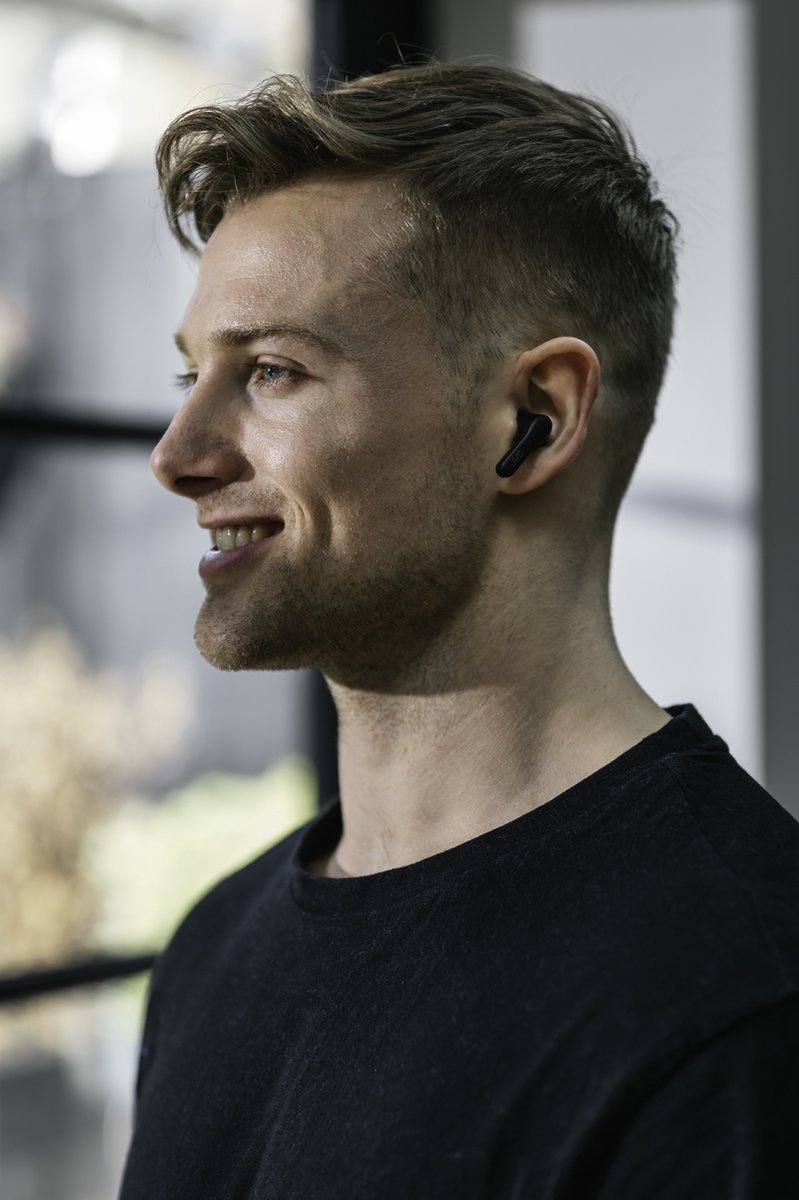 JVC HA-A3T-B True Wireless oordopjes zwart