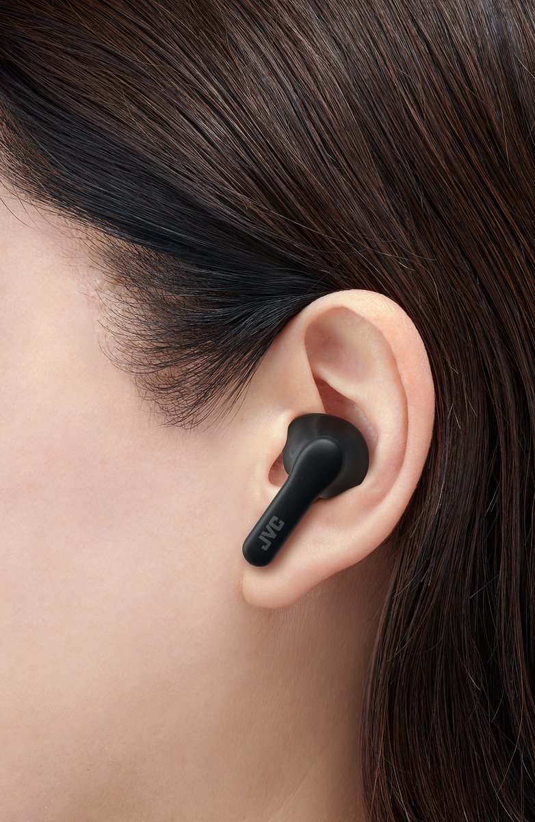 JVC HA-A3T-B True Wireless oordopjes zwart