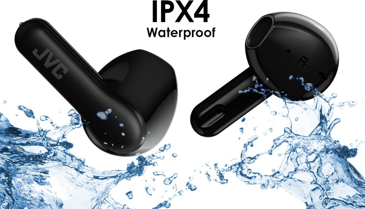 JVC HA-A3T-B True Wireless oordopjes zwart