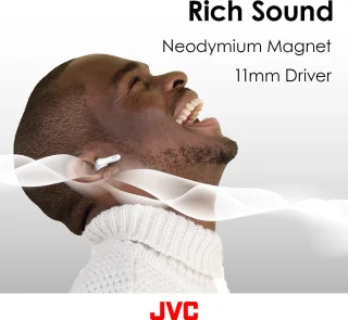 JVC HA-A3T Wit True Wireless oordopjes