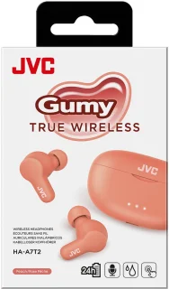 JVC HA-A7T2 Gumy True Wireless oordopjes roze