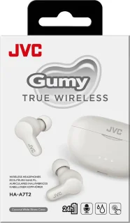 JVC HA-A7T2 Gumy True Wireless oordopjes wit