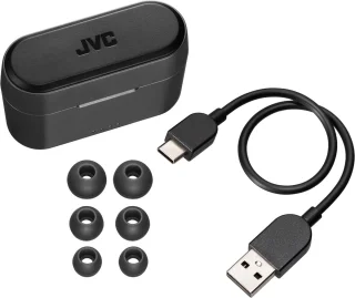 JVC HA-A9T-B True Wireless oordopjes zwart