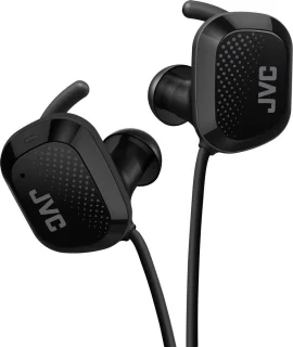 JVC HA-AE1W Draadloze Sport Oordopjes Zwart