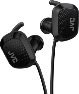 JVC HA-AE1W Draadloze Sport Oordopjes Zwart