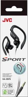 JVC HA-EB75-B In-ear hoofdtelefoon Zwart