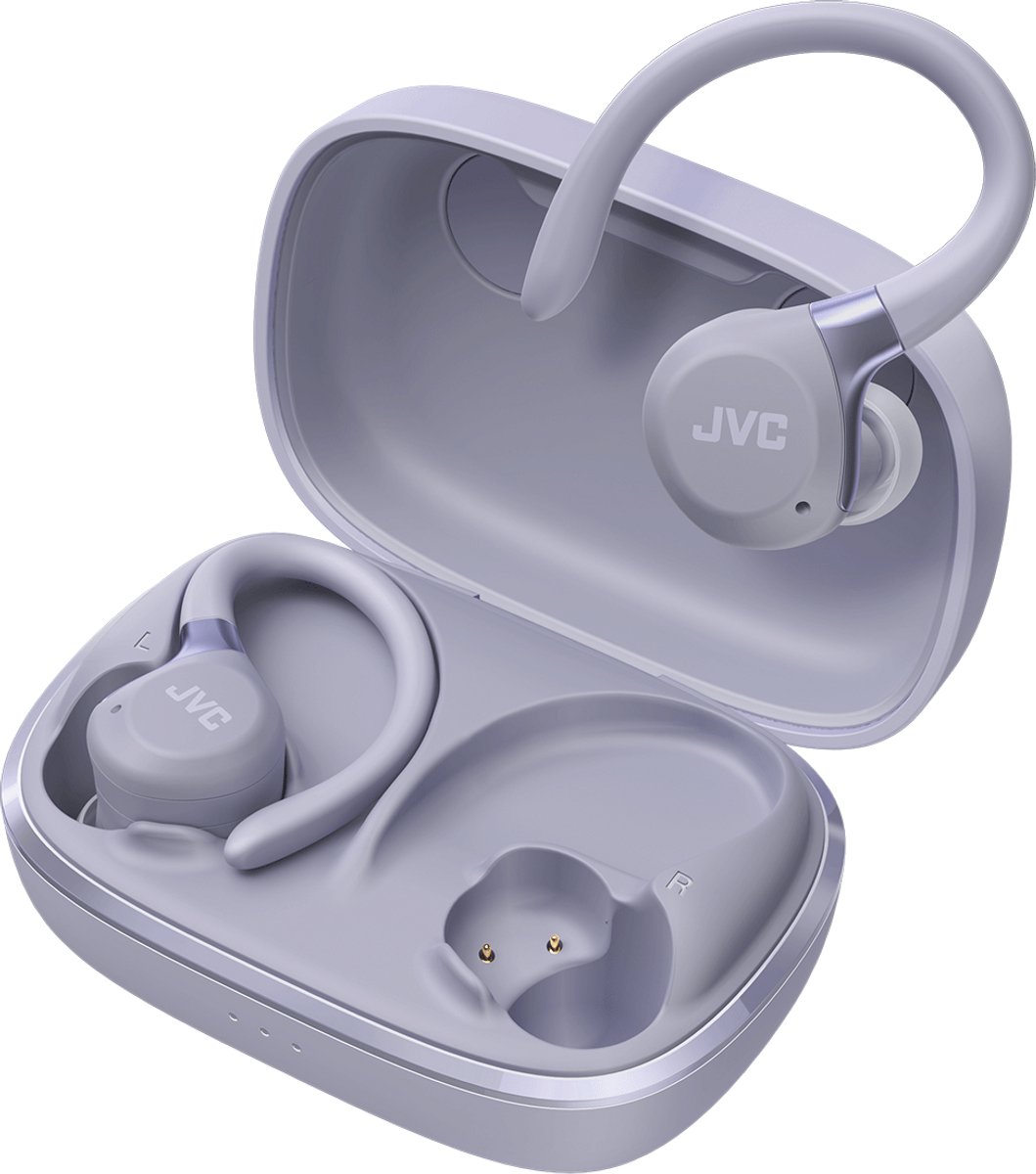 Wat vinden we goed aan de JVC HA-EC75T Draadloze Sports Hoofdtelefoon Violet