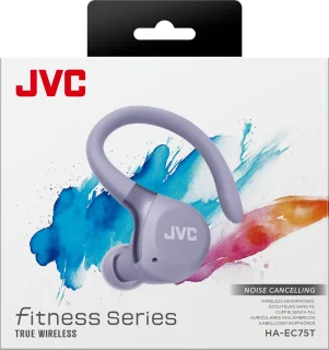 JVC HA-EC75T Draadloze Sports Hoofdtelefoon Violet