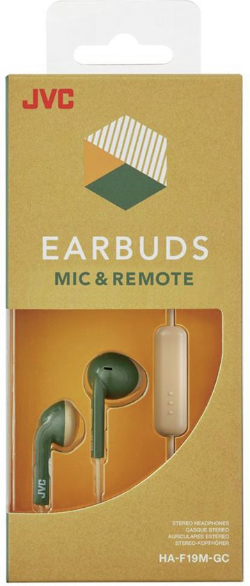 JVC HA-F19M-GC E — Retro oordopjes met karakter