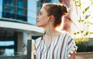 JVC HA-FR17UC USB-C In-Ear Headset Zwart