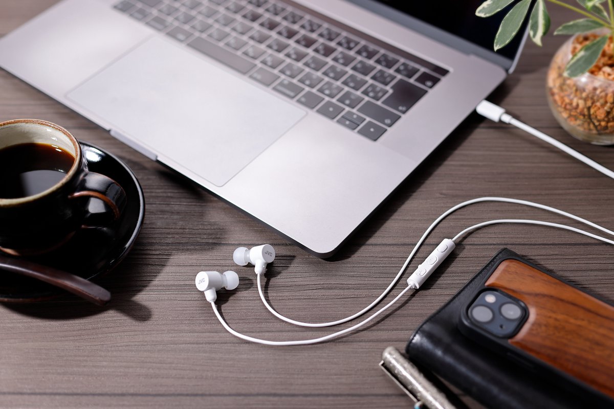 JVC HA-FR29UC-W In-Ear USB-C Oordopjes Wit